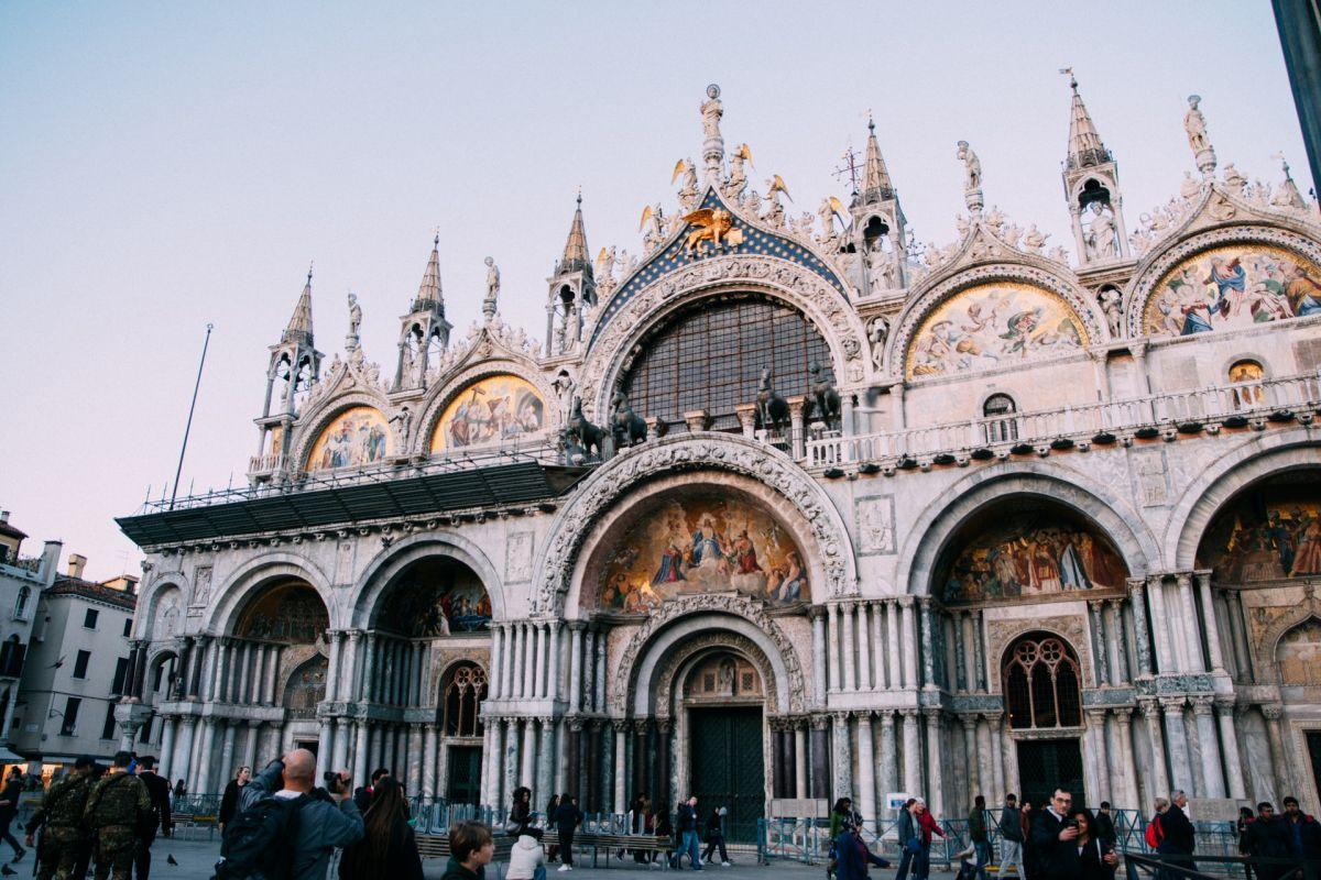 st mark basilica is a famous landmark in italy