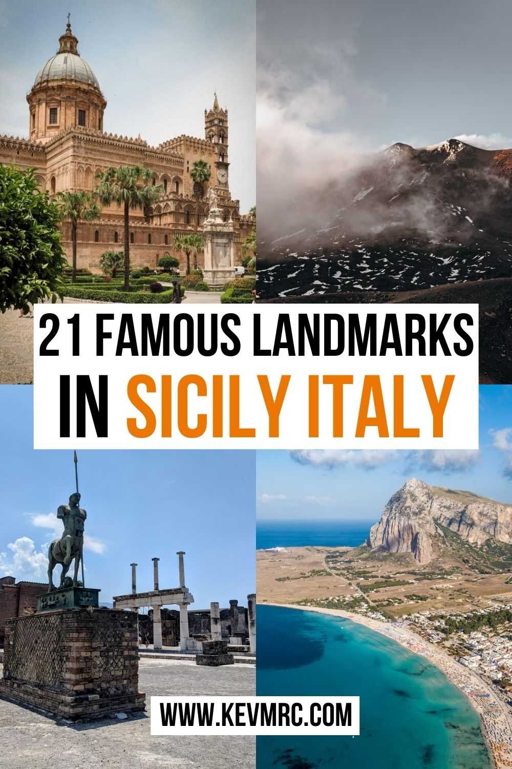 Sicily is the largest region in Italy and the largest island in the Mediterranean Sea. The island has a rich historical, cultural and architectural heritage, but also a perfect climate, paradise beaches with transparent waters, delicious traditional cuisine, some of the most spectacular volcanoes... Discover the 21 most famous landmarks in Sicily Italy. what to do in sicily | travel sicily 