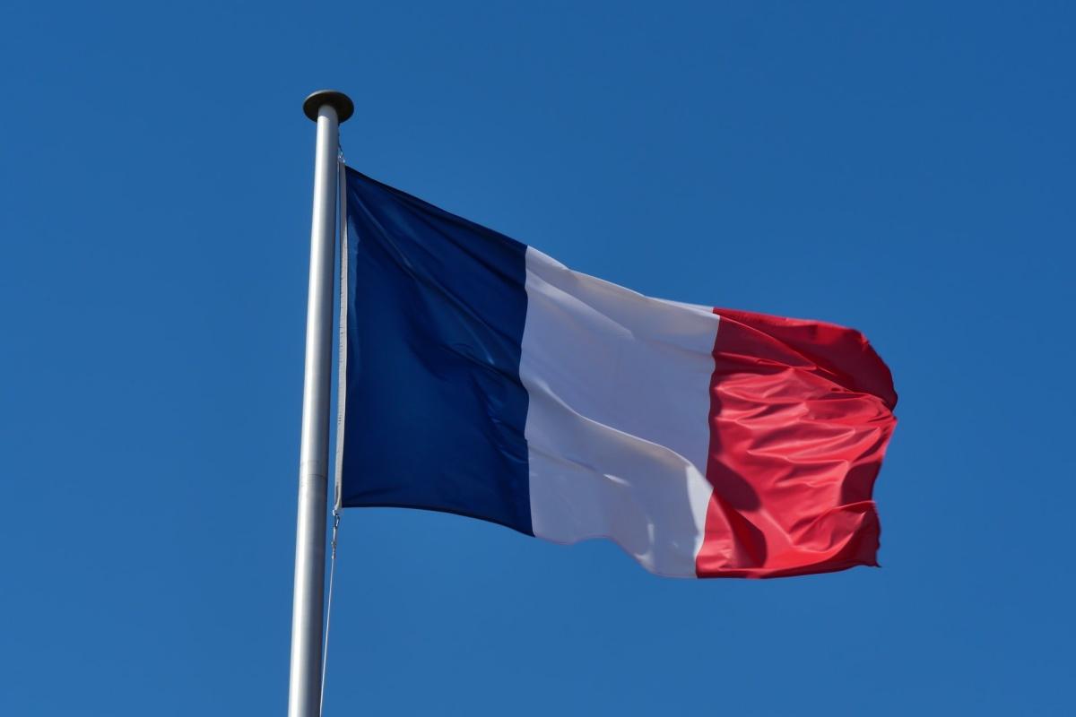 the flag name is in the funny french facts