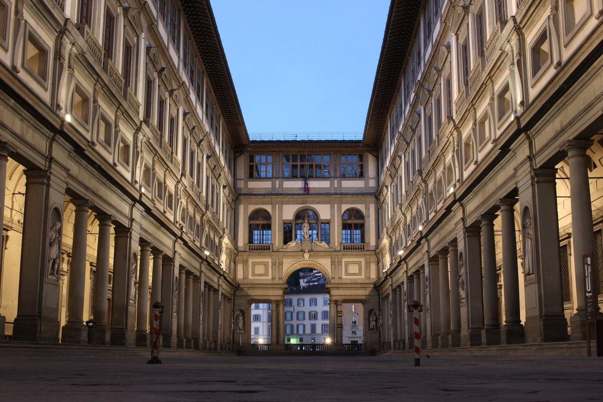uffizi gallery is in florence famous landmarks