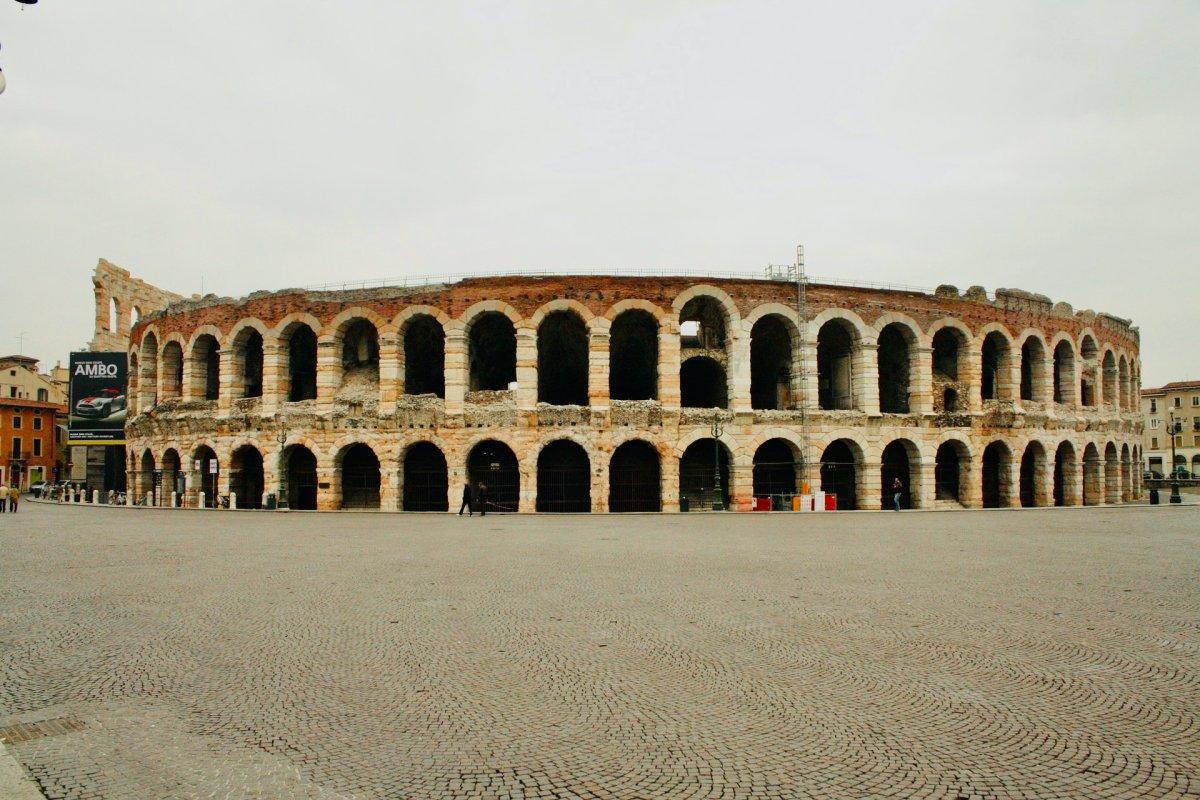 verona arena is a famous building italy has to offer