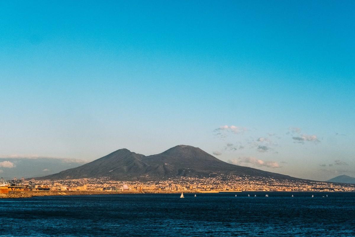 vesuvius is in the most famous landmarks in italy