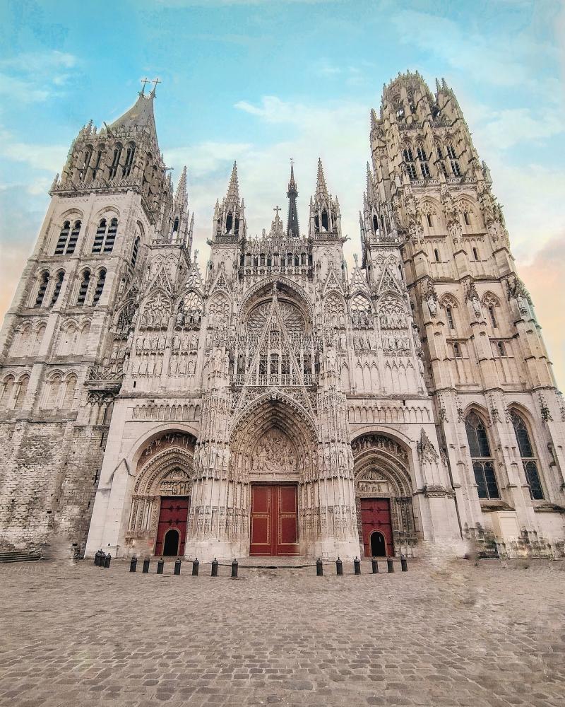 11 - normandy facts about rouen cathedral