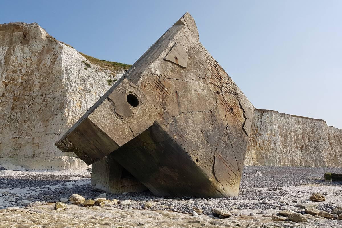 7 - bunker in normandy