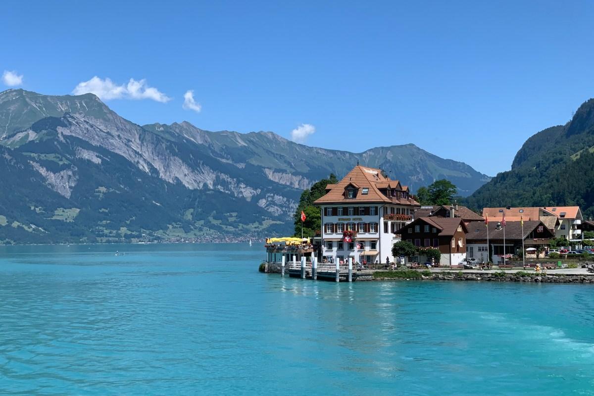 interlaken is in the prettiest villages in switzerland