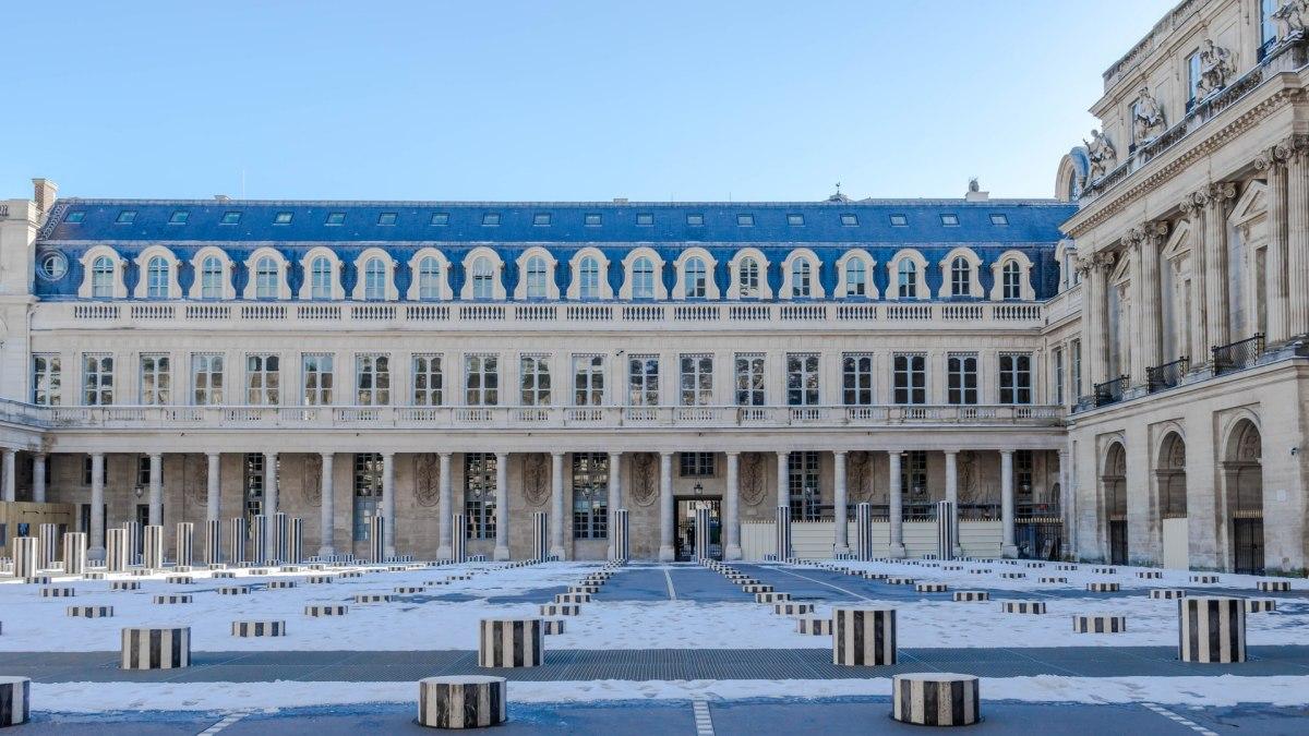 palais royal is a famous monument in paris