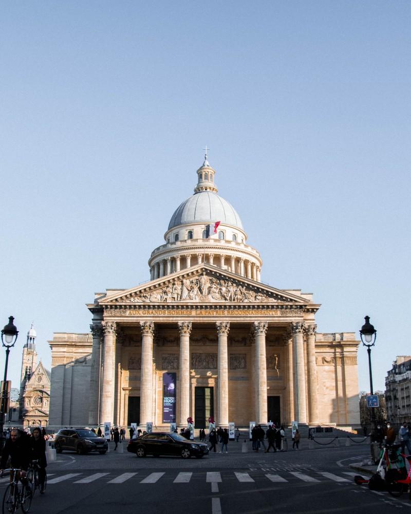 pantheon is one of the famous paris monuments