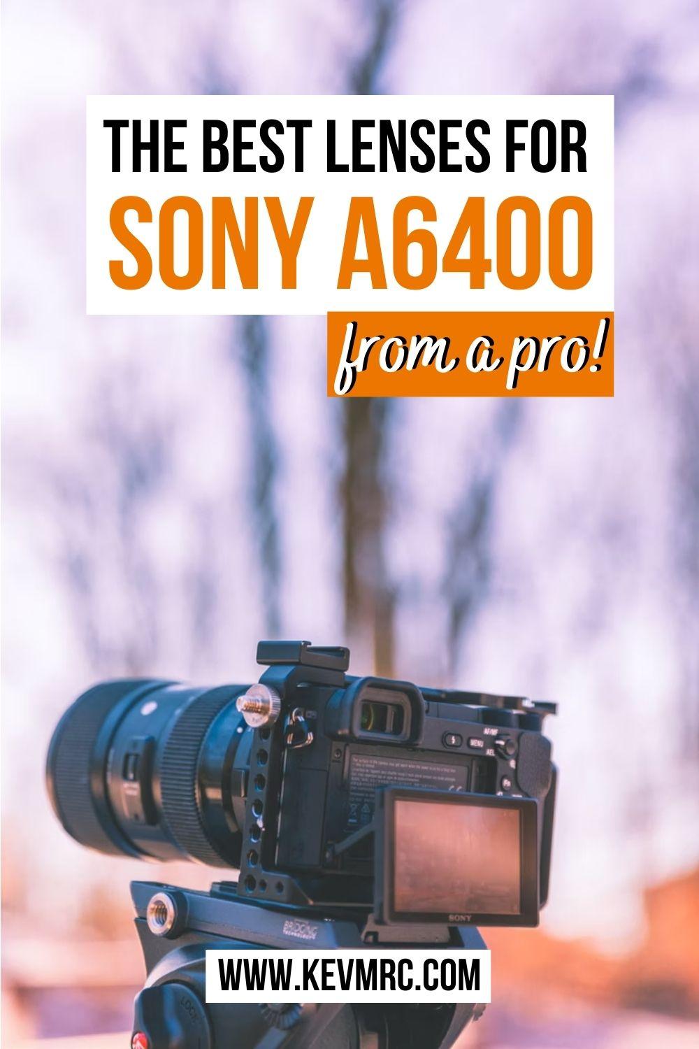 Looking for a lens for your Sony a6400? Then this guide of the best lenses for Sony a6400 is exactly what you need! sony a6400 photography |  sony a6400 product photography | sony a6400 tips | sony a6400 accessories | camera lens guide