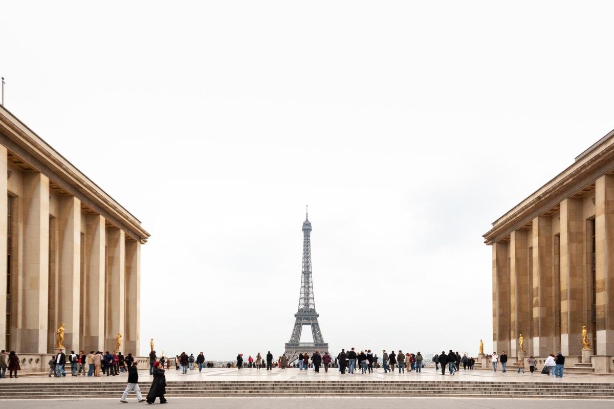 trocadero is in the famous landmarks in france paris