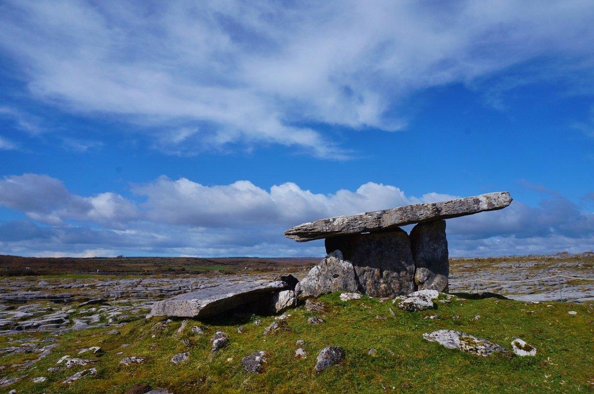 burren national park is in the top irish landmarks