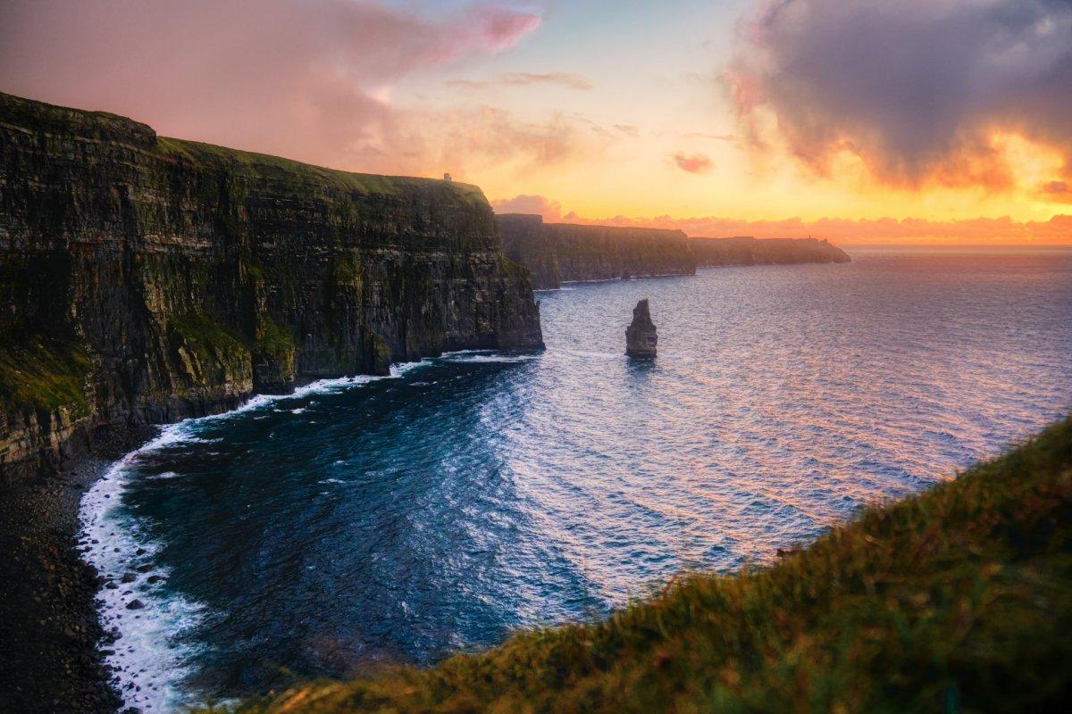 cliffs of moher is the most famous ireland landmark