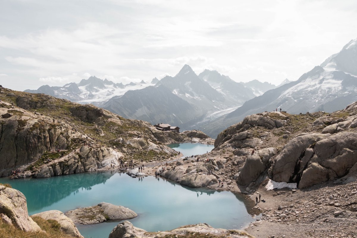 10 - lake in the french alps