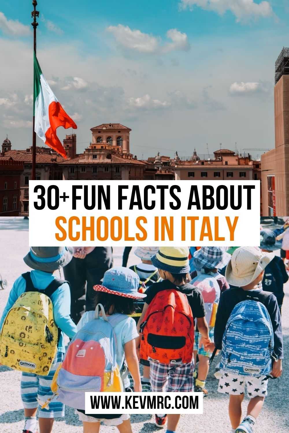 Did you know that Italians graduate quite late compared to other countries? Or that Italian kids don't wear uniforms? Learn more through these 33 Italy education facts! italy facts | things to know about italy | italy schools