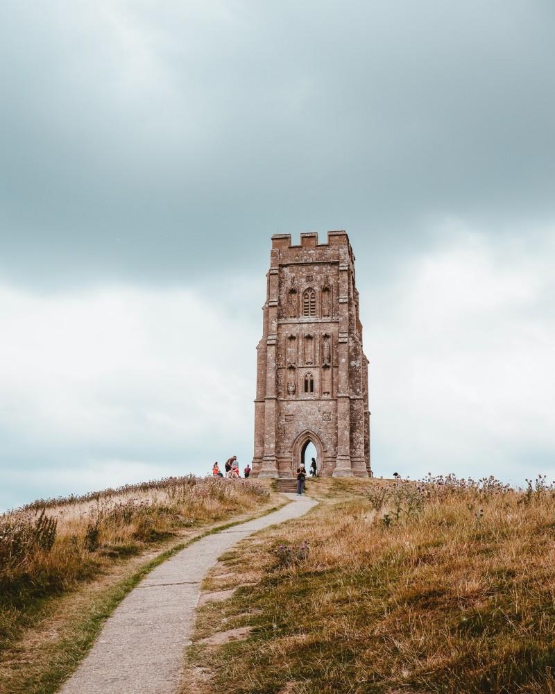 glastonbury tor is a top landmark of the uk