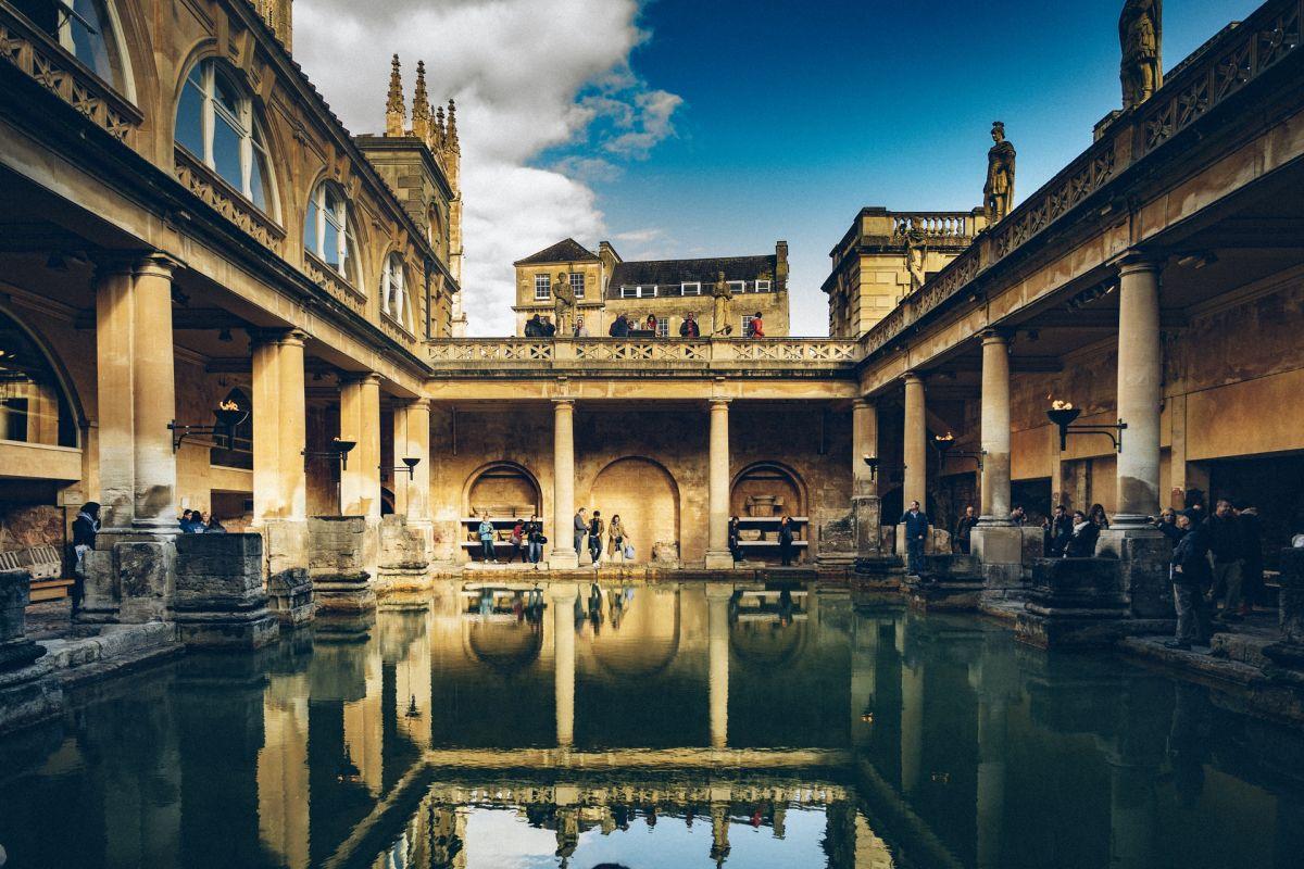 roman baths is in the best monuments of england