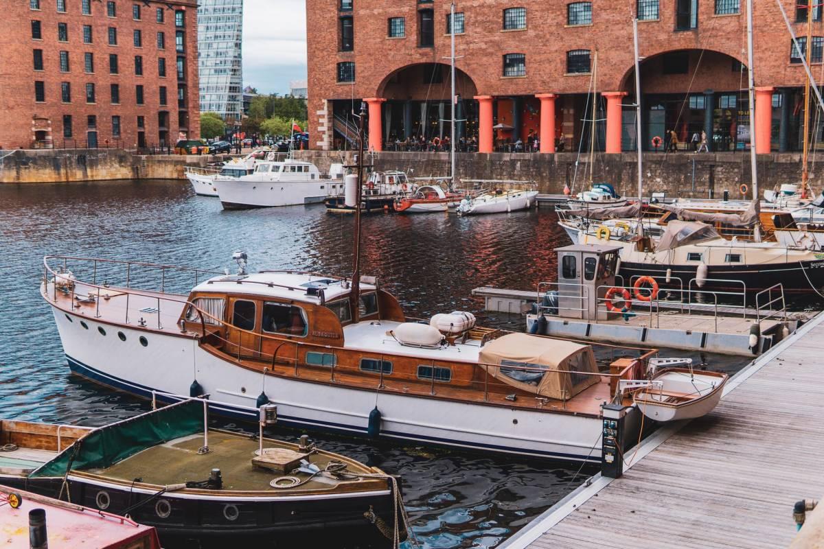 royal albert dock is one of the most popular landmarks in england