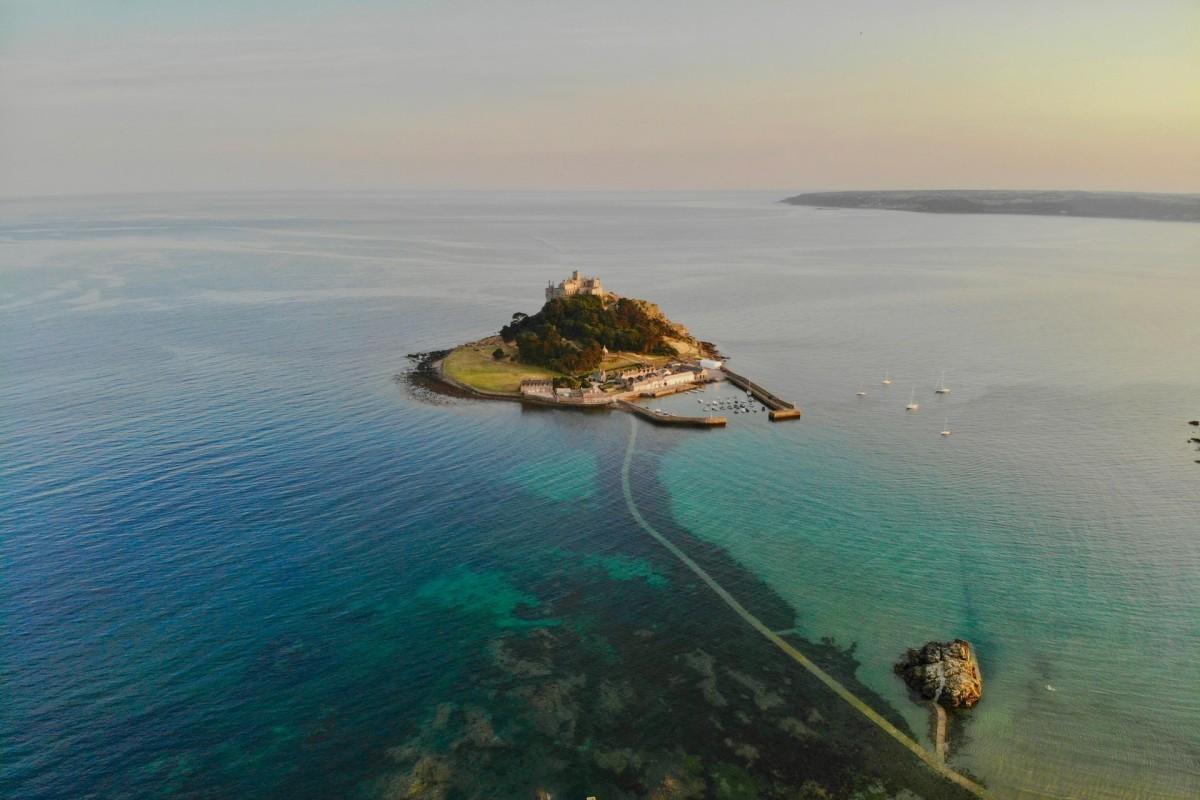 st michaels mount is in the best natural british landmarks