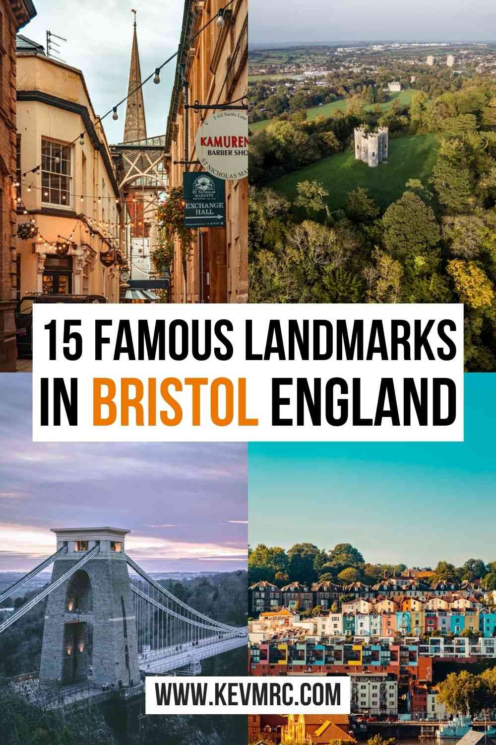 If you think there's nothing to do when you come to visit Bristol, think again because it's one of the most vibrant cities in England! With over 460,000 people, Bristol is the 8th largest city in the United Kingdom and the 6th largest in England. Here are the 15 famous landmarks in Bristol, England. #england #bristol