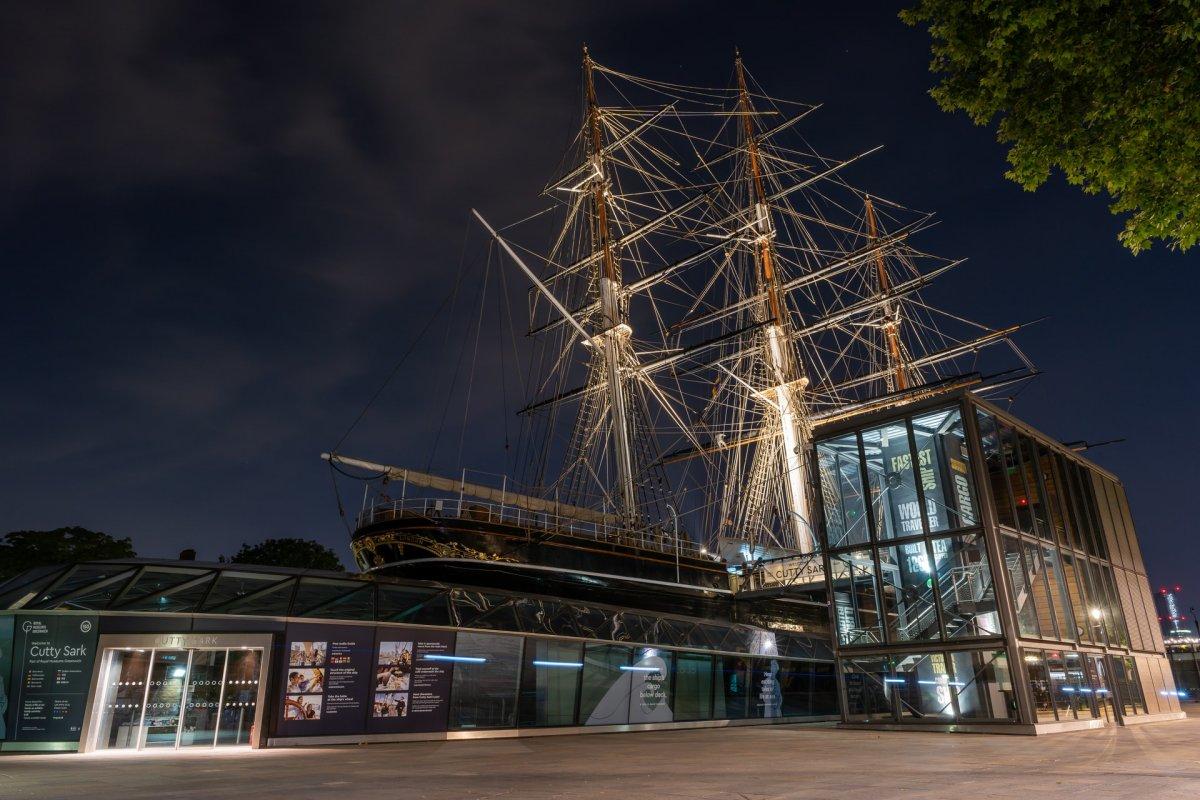 cutty sark is in the list of famous landmarks in london