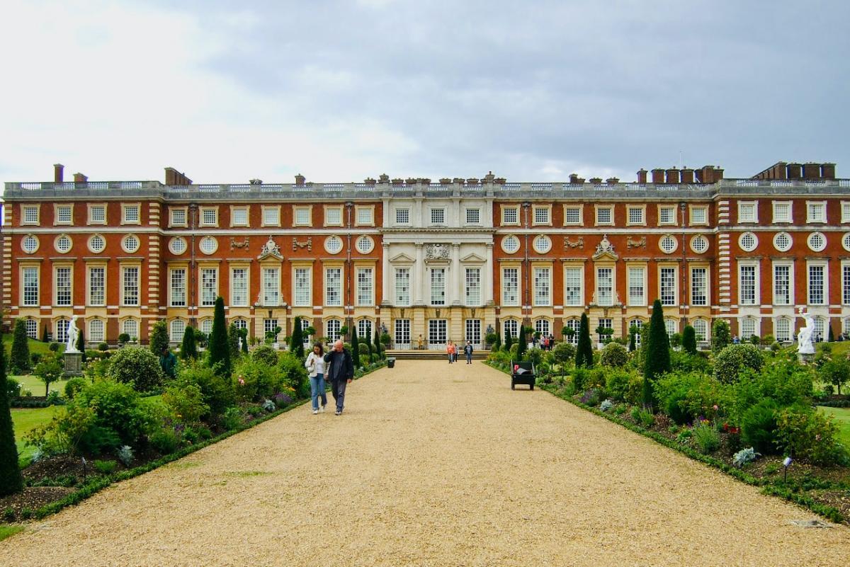 hampton court palace is one of london iconic buildings