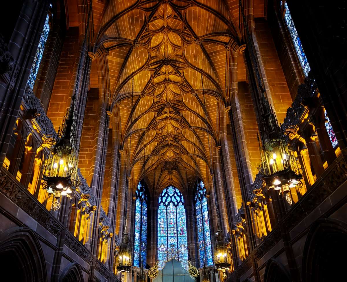 liverpool cathedral is one of liverpool famous landmarks