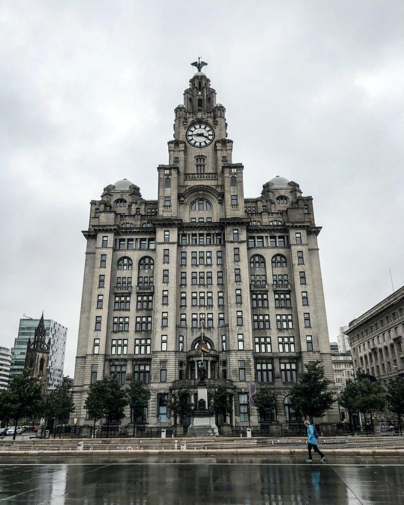 royal liver building is one of the famous liverpool landmarks