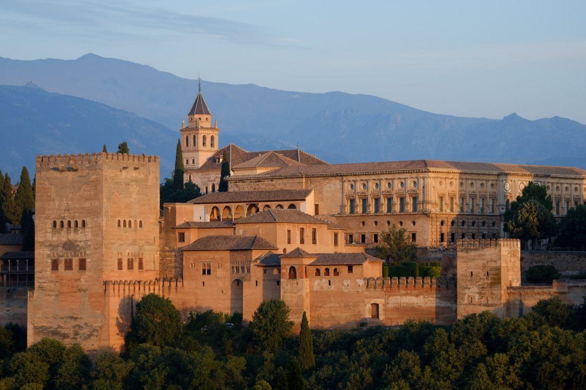 the alhambra in granada spain