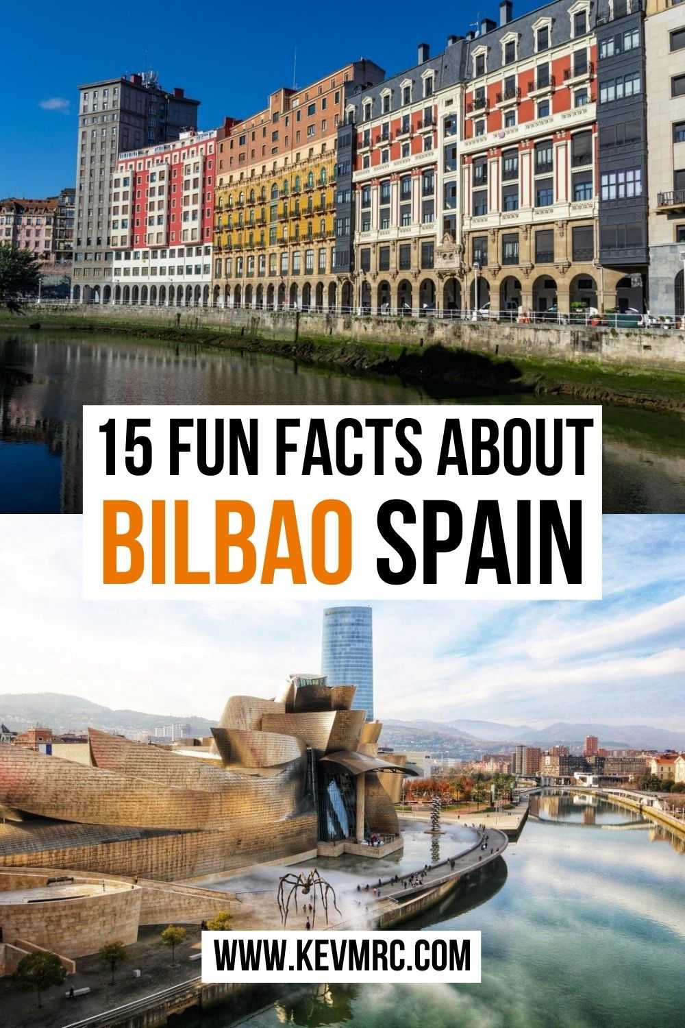 Bilbao is a city in Spain located in the north of the Iberian Peninsula, in the Basque Country. Rich and dynamic, Bilbao is a first-class destination to discover the Iberian culture, to soak up the very pleasant climate, or simply to relax on the beach. Learn more with these 15 interesting facts about Bilbao Spain! bilbao spain facts | bilbao facts | spain facts fun | fun facts about spain #spainfacts #bilbao