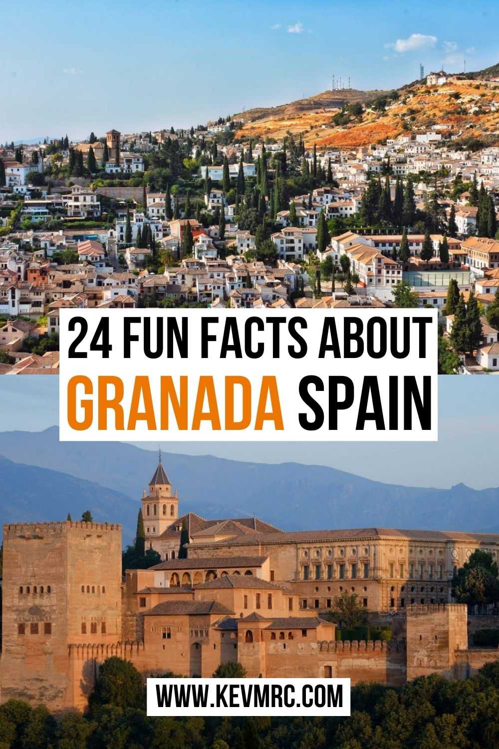 Located in the heart of Andalusia in Spain, Granada is a wonderful city with tons of features. Offering outstanding Moorish palaces, a ski resort in an incredible setting, peaceful gardens, and more, Granada is a must-see at least once in your life. Learn more with these 24 interesting facts about Granada Spain! granada spain facts | granada facts | spain facts fun | fun facts about spain #spainfacts #granada