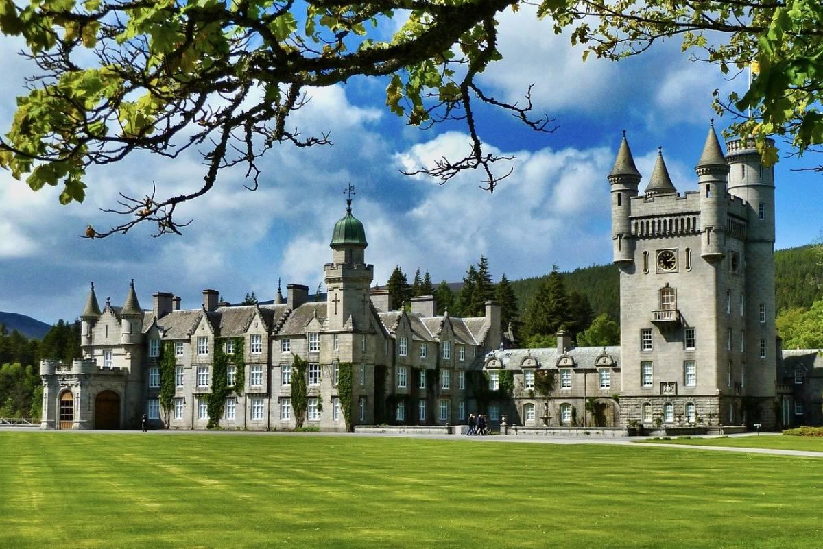 balmoral castle is a famous landmark in the united kingdom