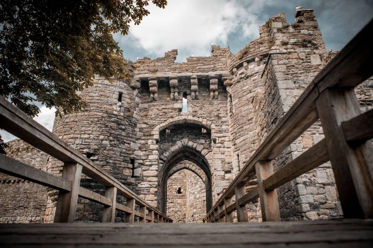 beaumaris castle is in the famous wales landmarks