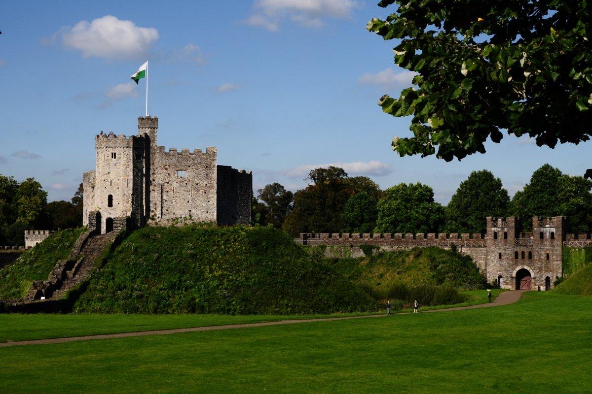cardiff castle is one of cardiff famous landmarks