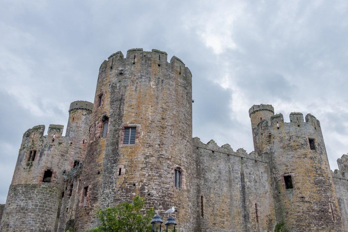 conwy castle is one of the most famous welsh landmarks
