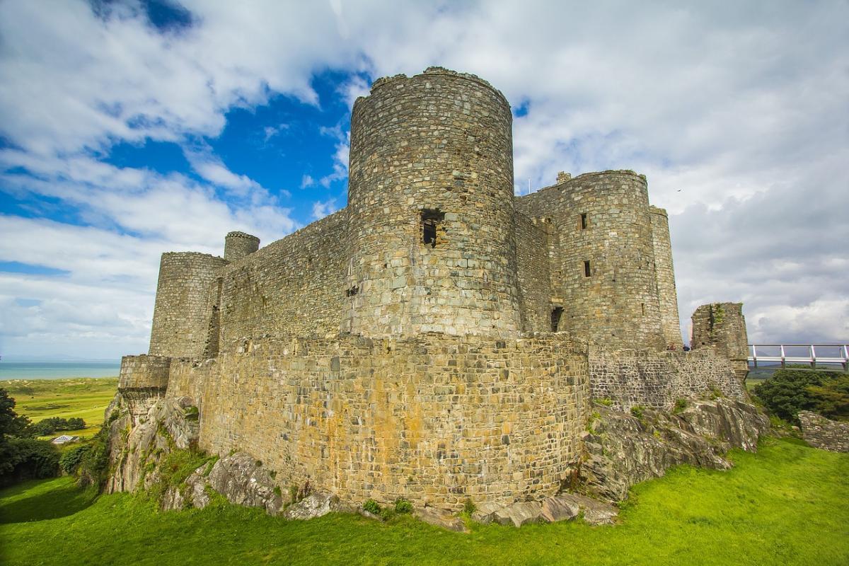 harlech castle is in the famous landmarks of wales
