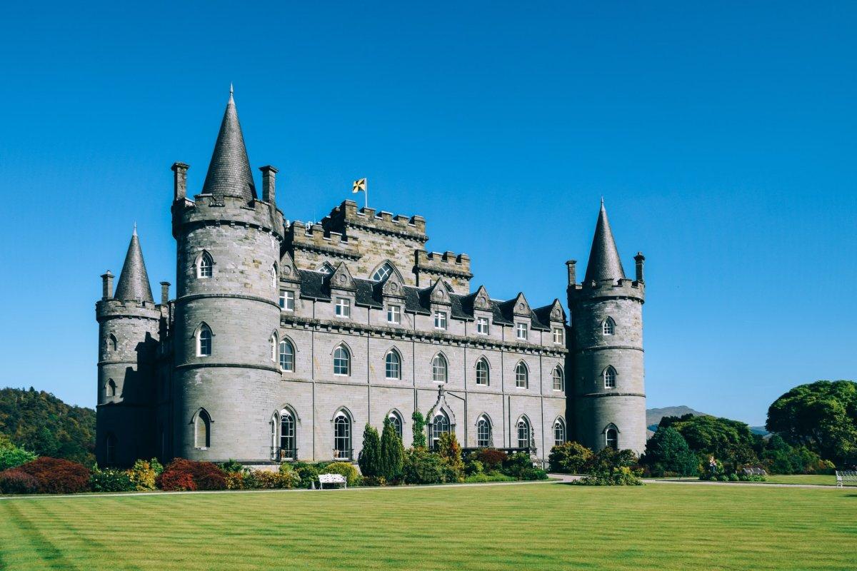 inveraray castle is in the historical landmarks in scotland