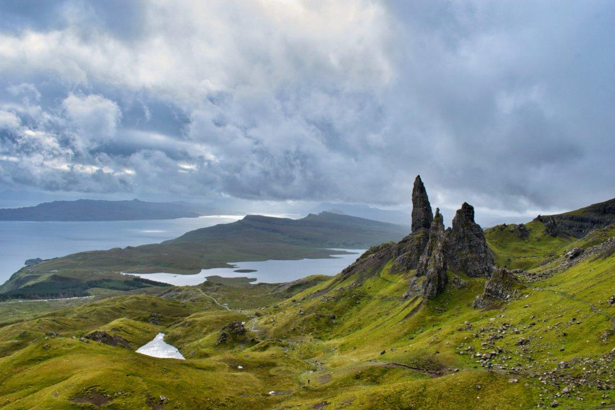 isle of skye is one of the famous scotland landmarks