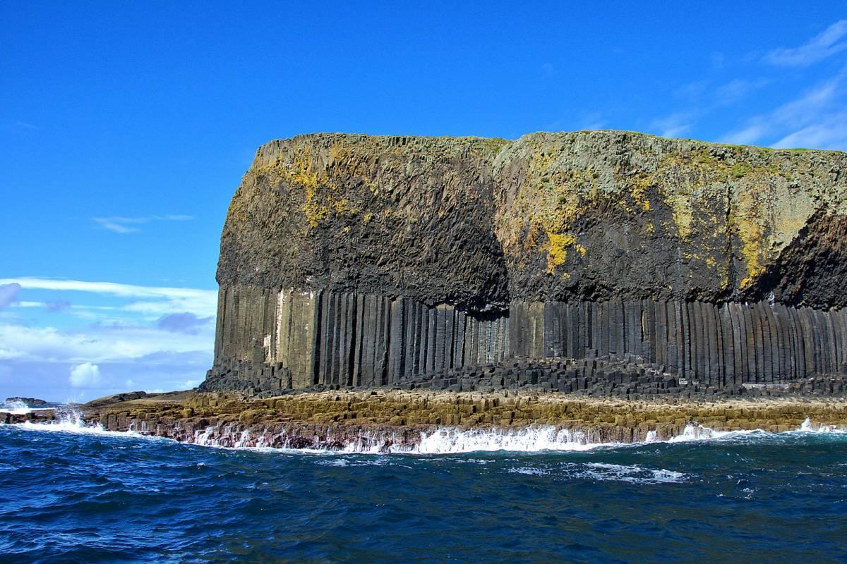 staffa is a famous landmark in scotland