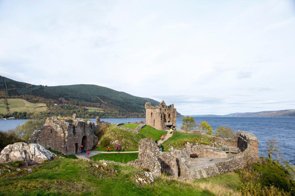 urquhart castle is a famous landmark scotland