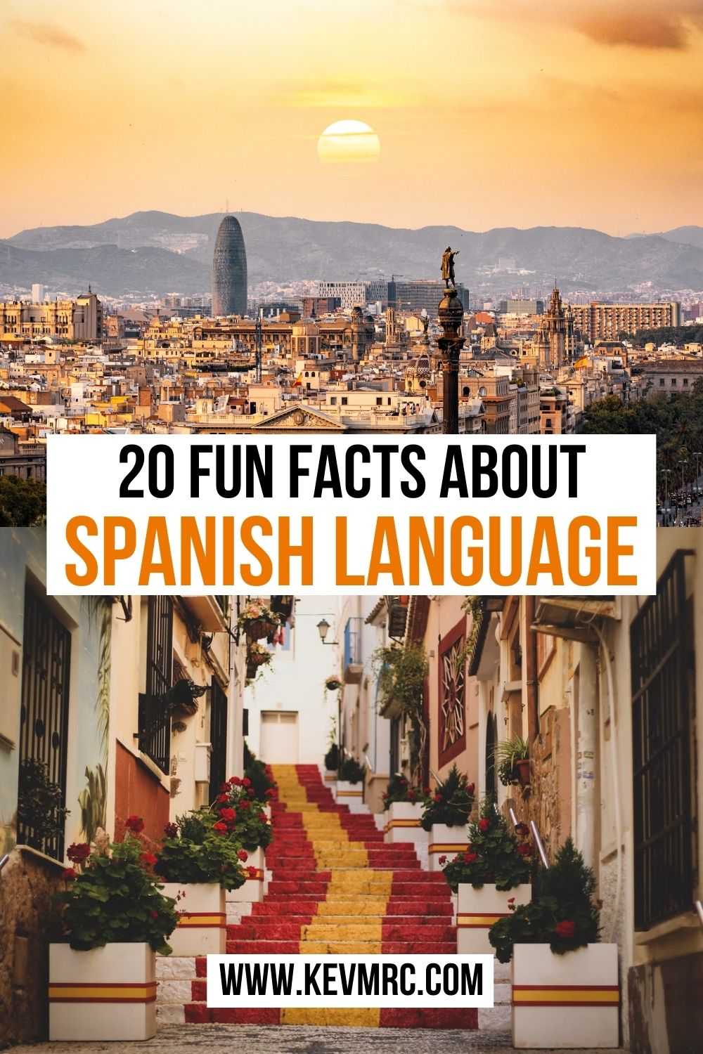 Discover 20 interesting facts about spanish language. spain language learn spanish | facts about spain | spain facts | spanish facts | fun facts about spain for kids #spain #facts