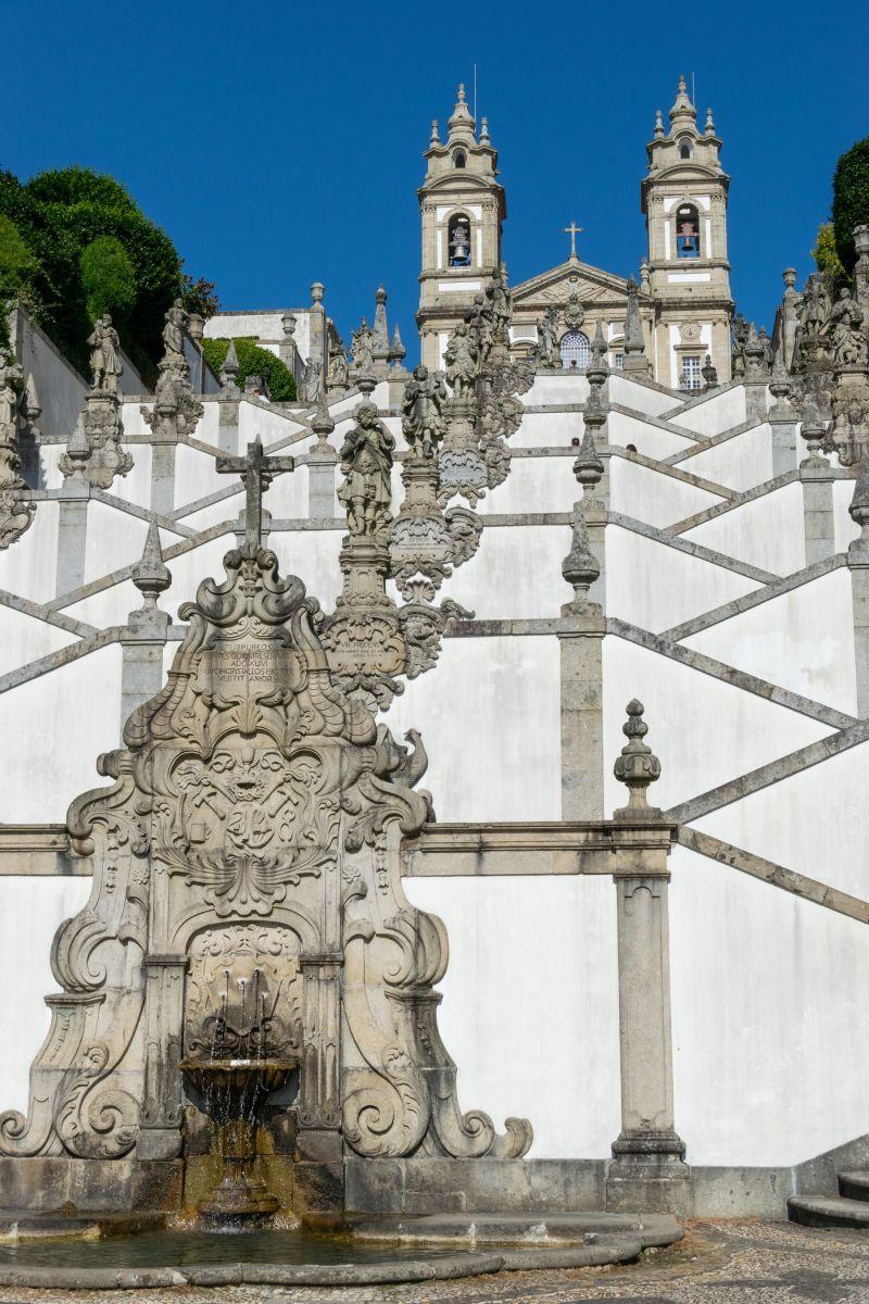 bom jesus do monte is one of portugal famous buildings