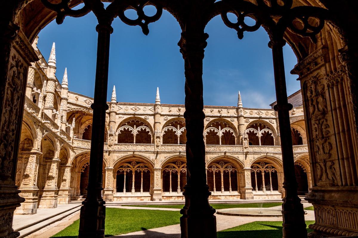 jeronimos monastery is a famous portugal building