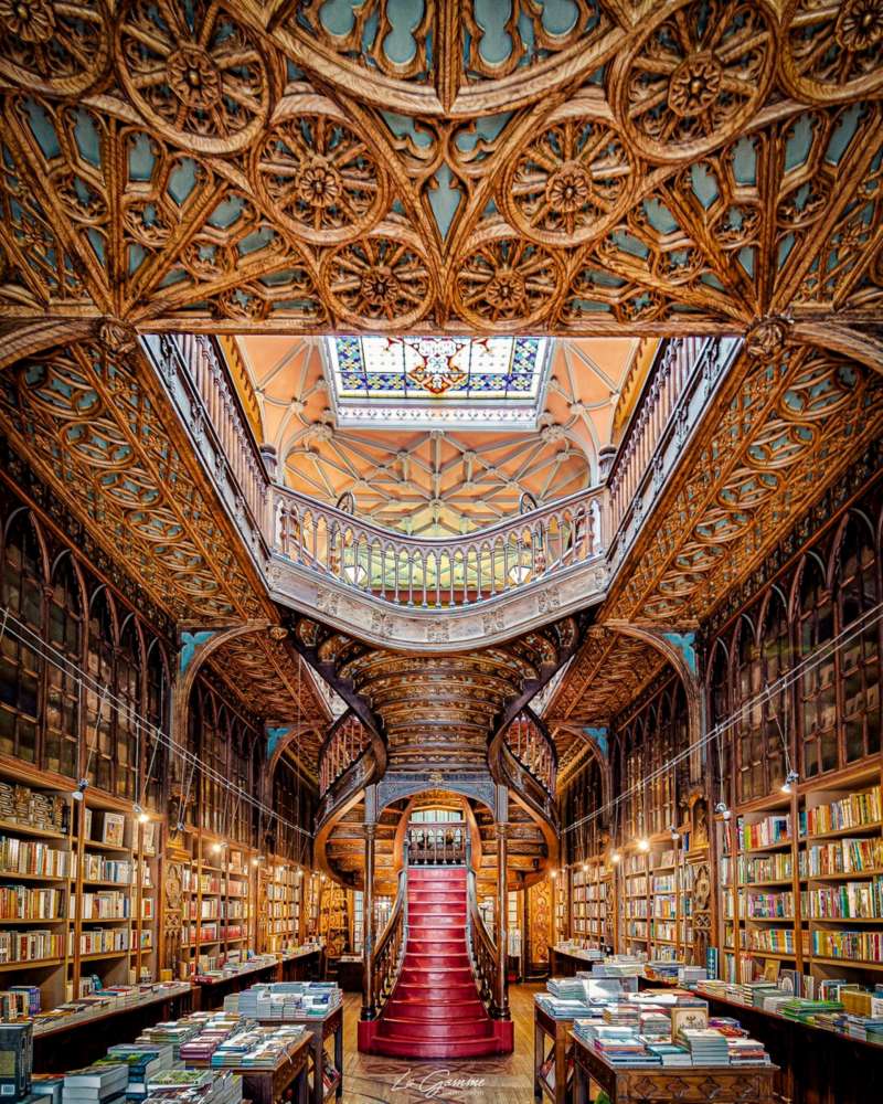 livraria lello is one of the best portugal monuments