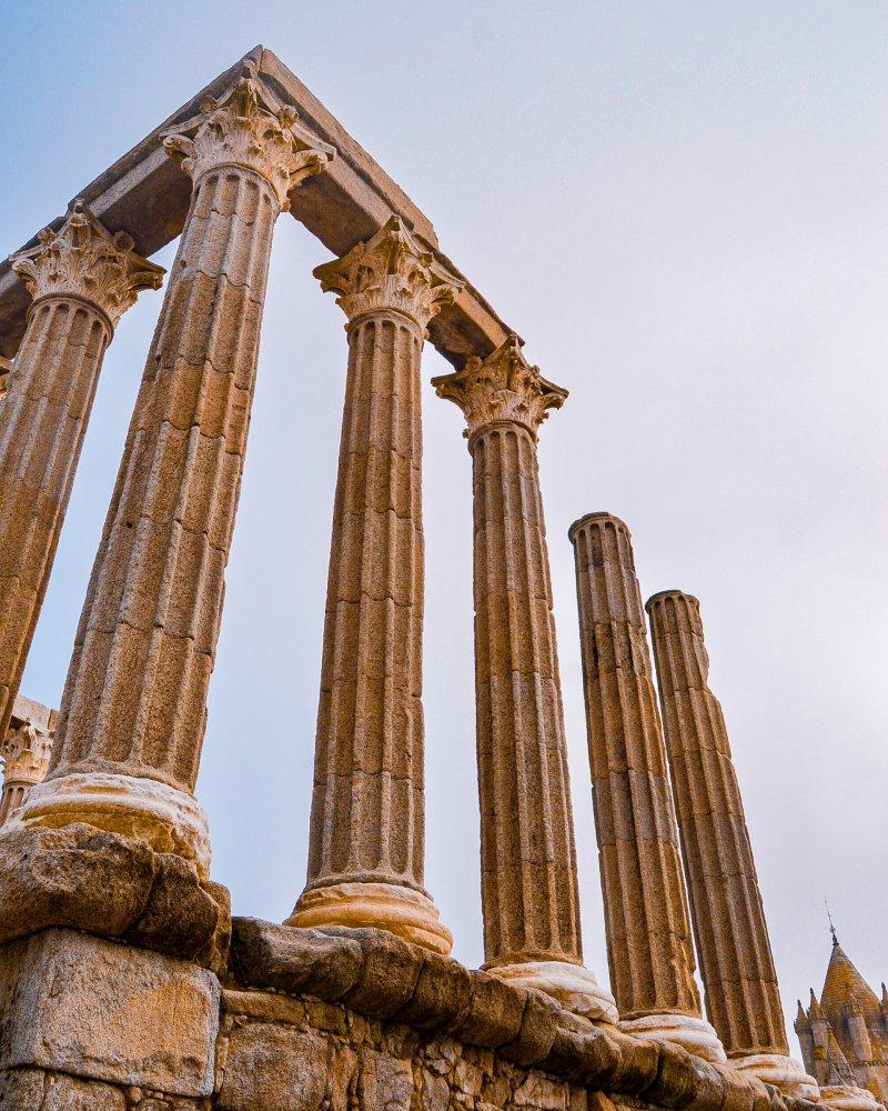 roman temple of evora