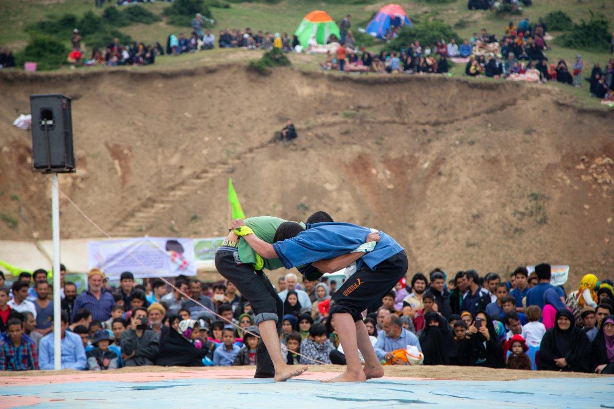 ancient wrestling in iran