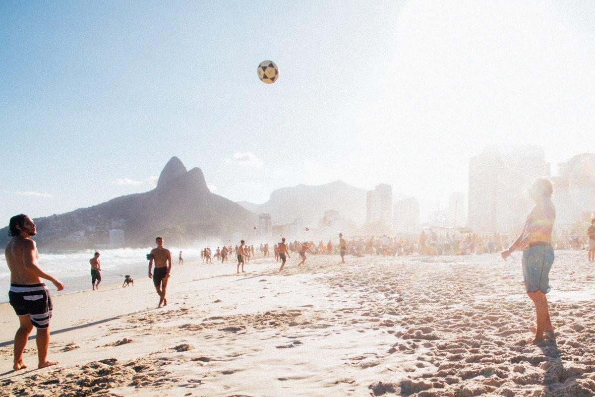 beach soccer is in the brazil most popular sports