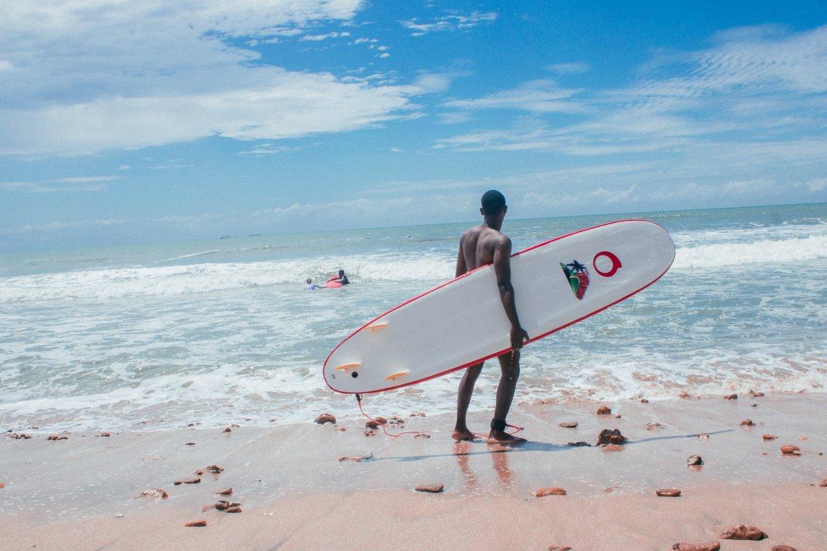 surfing is a popular sport in ghana