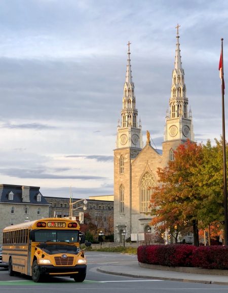 16 - school bus in ottawa canada