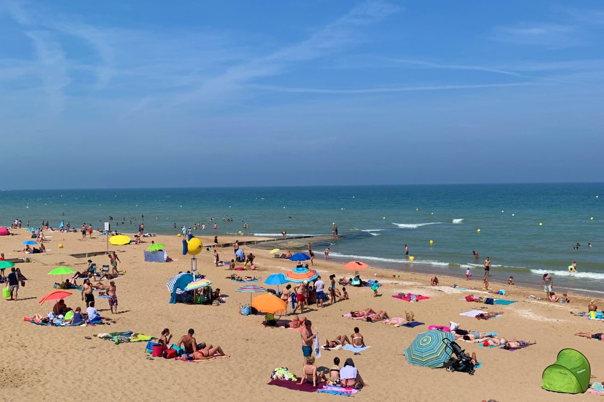 cabourg is among the france beaches near paris