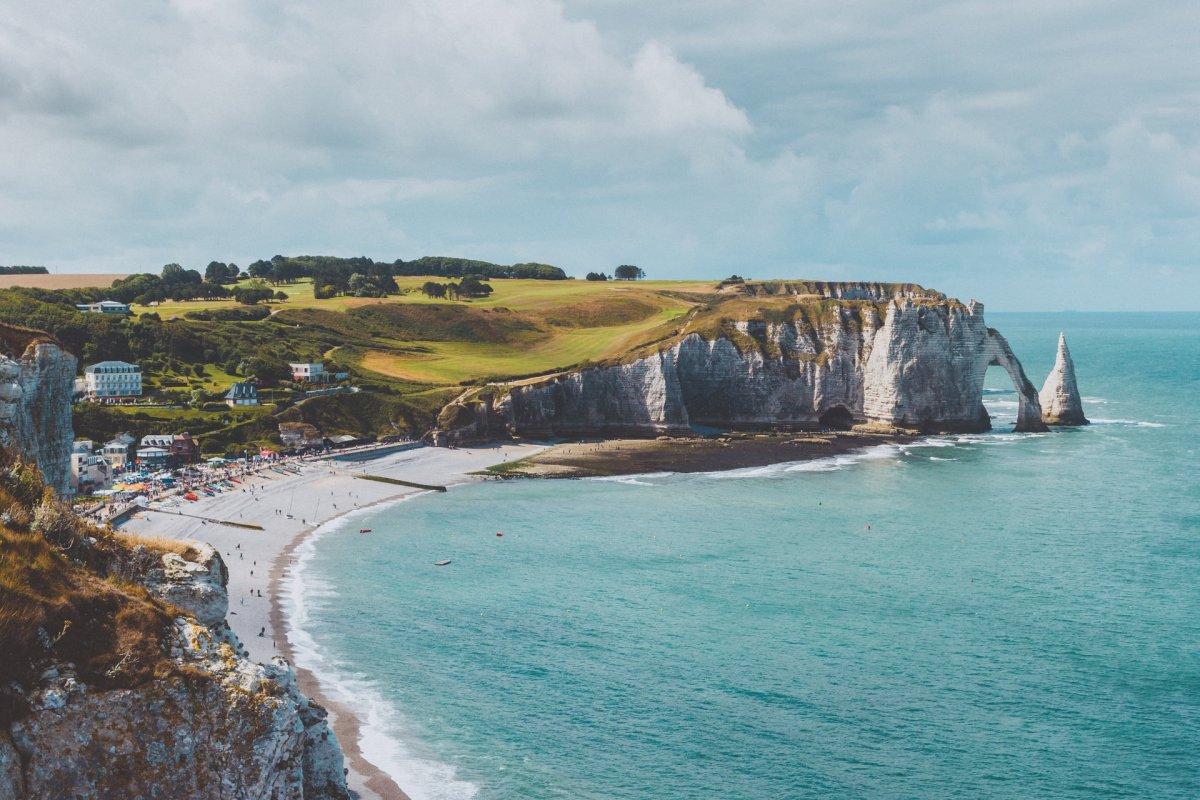 etretat beach