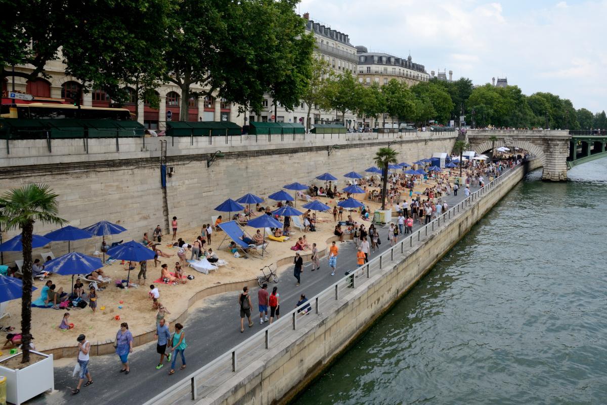 paris plages are the only beaches of paris